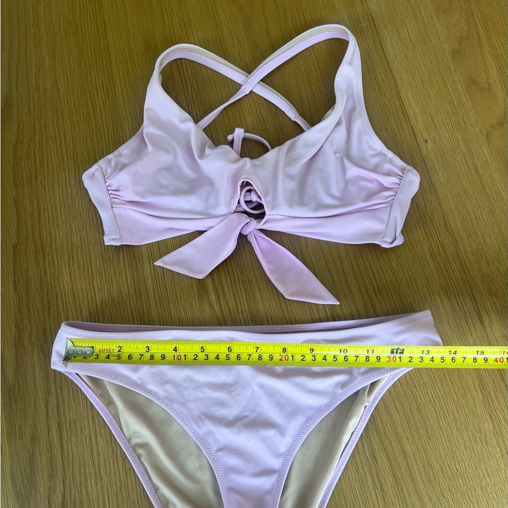 Shade & Shore Light Baby Pink Bikini Set - Picture 9 of 11